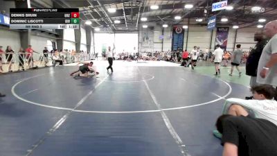 132 lbs Rr Rnd 2 - Dennis Bruin, Grizzly Wrestling Club vs Dominic Liscotti, Division-1
