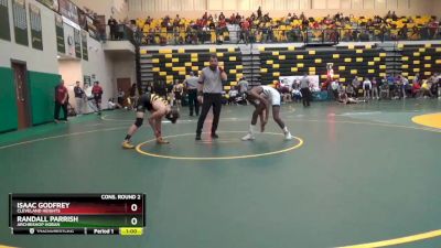 138 lbs Cons. Round 2 - Randall Parrish, ARCHBISHOP HOBAN vs Isaac Godfrey, CLEVELAND HEIGHTS