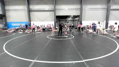 39 kg Rr Rnd 4 - Yasmin Miller, MGW Vanquishers vs Bella Manno, Jersey United Pink