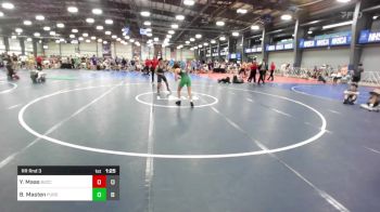 113 lbs Rr Rnd 3 - Yasir Maas, Buccaneers WC 2 vs Brayden Masten, Pursuit Wrestling Academy - White