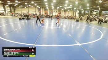 120 lbs Rd# 8- 12:30pm Saturday Final Pool - Mason Comegys, Maryland Gold vs Cooper Schlaegel, Terps Xtreme