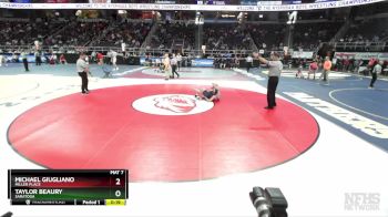 I-131 lbs 3rd Place Match - Taylor Beaury, Saratoga vs Michael Giugliano, Miller Place