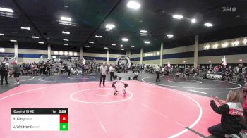 43 lbs Consi Of 16 #2 - Brody King, SoCal Grappling Club vs Journey Whitford, Westlake