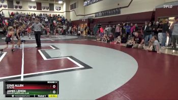 SPW-15 lbs Round 3 - James Lemon, Denver Wrestling Club vs Cove Allen, DC ELITE