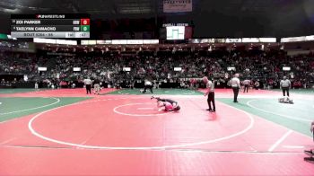 98 lbs Cons. Round 2 - Zoi Parker, NRW2 vs Taelynn Camacho, PBW2