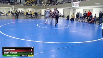 215 lbs Quarterfinals (8 Team) - Keegan Grunig, LCWM vs Kingston Beach, Centennial