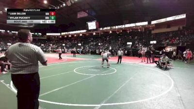 177 lbs Semifinal - Rylan Puckett, DWA vs Liam Dillon, NBHA