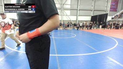 115 lbs Cons. Round 3 - Clayton Sullivan, Askeo International Mat Club vs Richardson A. Coston, Team Newport Tornadoes Wrestling Club