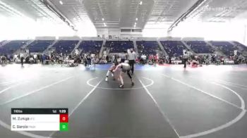 116 lbs Quarterfinal - Mark Zuniga, Atc vs Christian Garcia, Pounders WC