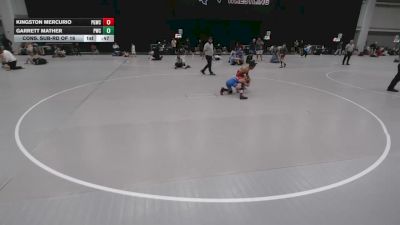 75 lbs Cons. Sub-rd Of 16 - Garrett Mather, Powerhouse Wrestling Club vs Kingston Mercurio, Peterson Grapplers Wrestling Club