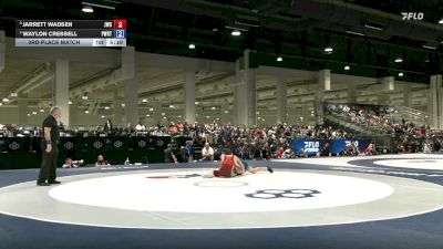 86 kg 3rd Place Match - Jarrett Wadsen, Jackrabbit Wrestling Club vs Waylon Cressell, PWC RTC