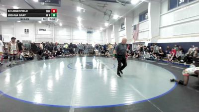 153 lbs Quarterfinal - Ej Lingenfield, Freakztyle Black - HS vs Joshua Gray, Ak Wrestling Foundation Inc - Hs
