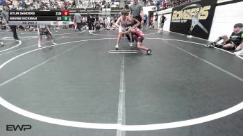 70-73 lbs Rr Rnd 2 - Kylin Sanders, Standfast OKC vs Kruise Hickman, Lexington Wrestling Club