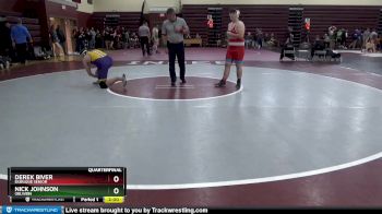 JV-40 lbs Quarterfinal - Derek Biver, Dubuque Senior vs Nick Johnson, Oelwein