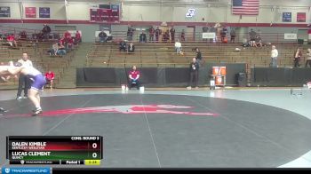 149 lbs Cons. Round 3 - Dalen Kimble, Kentucky Wesleyan vs Lucas Clement, Quincy