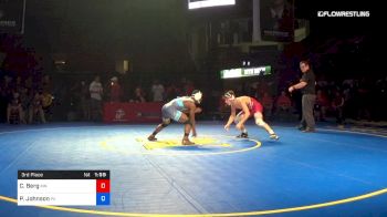 145 lbs 3rd Place - Cael Berg, Minnesota vs Paniro Johnson, Pennsylvania