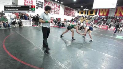 190 lbs Cons. Round 5 - Dimitry Sirotnik, Santa Monica vs Jordan Dizon, Long Beach Poly