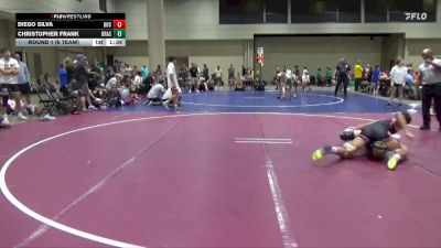 144 lbs Round 1 (6 Team) - Christopher Frank, BRAWL Silver vs Diego Silva, Tallahassee War Noles