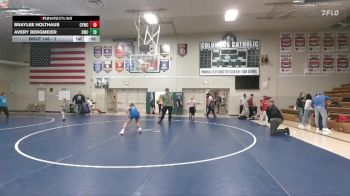 1 lbs Round 3 - Braylee Holthaus, Cresco Youth Wrestling Club vs Avery Bergmeier, Knights Wrestling Club
