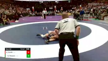 145-2A Cons. Round 3 - Owen Powers, Cedaredge vs Keenan Smith, County Line