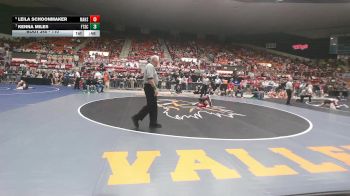 110 lbs Cons. Semi - Leila Schoonmaker, Marysville HS vs Kenna Miles, Fort Scott HS