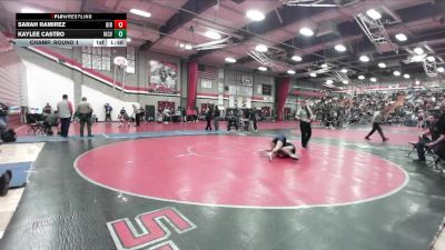 95 lbs Champ. Round 1 - Sarah Ramirez, Birmingham vs Kaylee Castro, Victor Valley