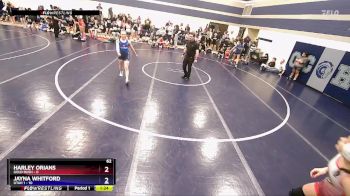 115 lbs Round 1 (6 Team) - Avah Garrett, Gold Rush vs Maquelle Pace, Utah 1