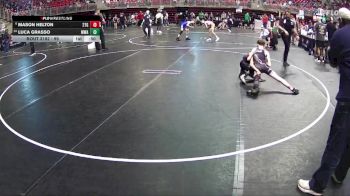 95 lbs Cons. Round 4 - Luca Grasso, MWC Wrestling Academy vs Mason Helton, 2TG