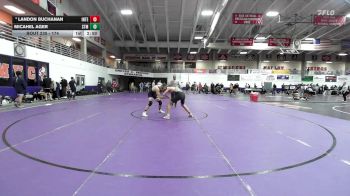 174 lbs Champ. Round 2 - Micahel Ager, University Of Saint Mary (KS) vs Landon Buchanan, Indiana Tech
