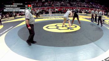D1-285 lbs Cons. Semi - Caleb Bowman, Tol. St. John`s Jesuit vs Demetrius Stanley, Lak. East