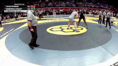 D1-285 lbs Cons. Semi - Caleb Bowman, Tol. St. John`s Jesuit vs Demetrius Stanley, Lak. East