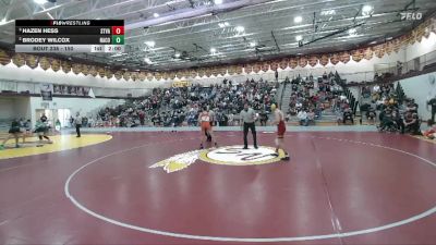 150 lbs Semifinal - Hazen Hess, Star Valley vs Brodey Wilcox, Natrona County