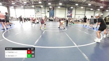 182 lbs Rr Rnd 2 - Jonathan Fletcher, Mavericks vs David Christie, North Hunterdon Wrestling Club