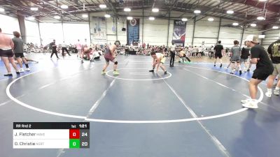 182 lbs Rr Rnd 2 - Jonathan Fletcher, Mavericks vs David Christie, North Hunterdon Wrestling Club