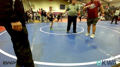 90 lbs Rr Rnd 3 - Hayes Hudson, Sperry Wrestling Club vs Braxton Lemmons, Barnsdall Youth Wrestling