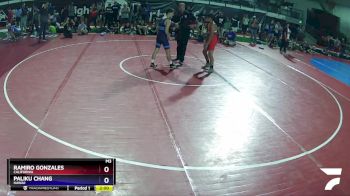 120 lbs Quarterfinal - Ramiro Gonzales, California vs Paliku Chang, Hawaii