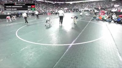 D3-113 lbs Semifinal - Blake Underwood, Marathon vs Gavin Slark, Markesan