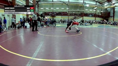 100 lbs Cons. Round 3 - Giulia Zayas, Aurora High School vs Avery Riley, Marysville