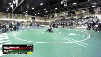 126 lbs Champ. Round 1 - Kai Yi-Berg, Folsom vs Joseph Guardado, Esperanza