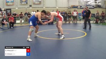 110 kg Round Of 16 - Braxton Mikesell, INWTC vs Ryder Wiese, Matrix Grappling