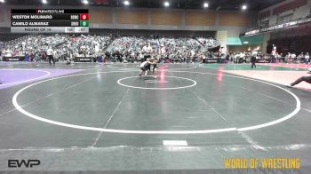 46 lbs Round Of 16 - Weston Molinaro, Rising Sun Wrestling Club vs Camilo Almaraz, Shootbox