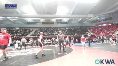 84 lbs Consi Of 8 #2 - Hayden Fields, Caney Valley Wrestling vs Maddox Hancock, Skiatook Youth Wrestling