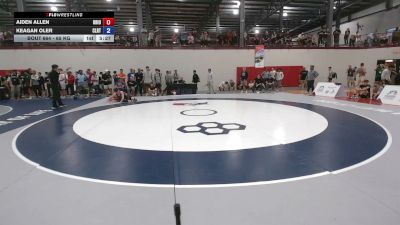 65 kg Cons. Sub-rd Of 64 - Aiden Allen, Ohio vs Keagan Oler, Clarion RTC