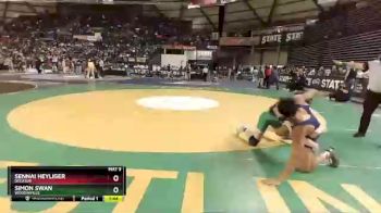 4A 170 Quarterfinal - Sennai Heyliger, Decatur vs Simon Swan, Woodinville