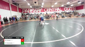 285 lbs Champ. Round 1 - Ryan Kocovsky, Midland (Neb.) vs Bryce Crump, Indianapolis