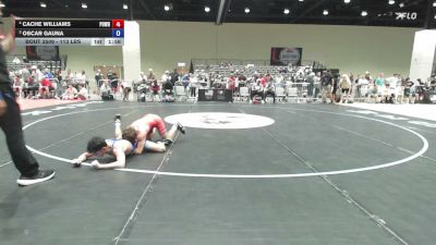 113 lbs 1st Place Match - Cache Williams, Position Wrestling vs Oscar Gauna