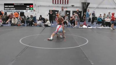 88 lbs Round 2 (6 Team) - Brody Girch, Warhawks vs Izek Nason, Team Blue Hens