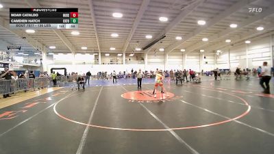 136 lbs Consi Of 8 #2 - Noah Cataldo, Hudson vs Camdien Hatch, Oxford Hills