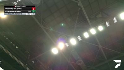 Open Men - 86 lbs Champ. Round 2 - Louie Armendarez, Team Selma Wrestling Club vs Vincenzo Orlowski