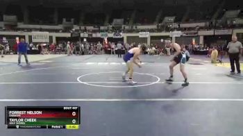 138 lbs Cons. Round 2 - Taylor Cheek, Gulf Shores vs Forrest Nelson, Fairhope